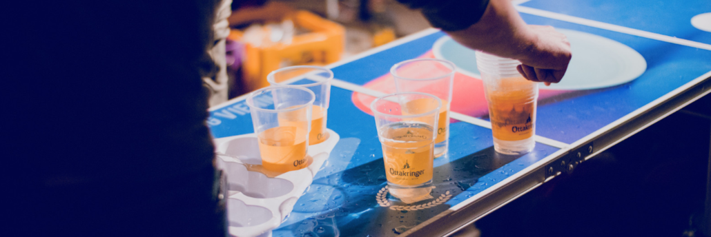 Jeux de Beer Pong - 50 verres
