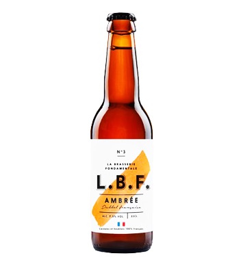 L.B.F. Ambrée - La Brasserie Fondamentale - Ma Bière Box